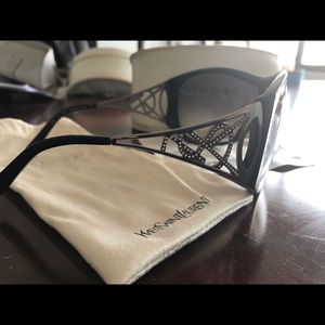 Yves St. Laurent Shield sunglasses